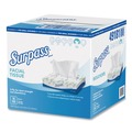 Tissues | Surpass 49181 2-Ply Flat Box Facial Tissue - White (10 Boxes/Carton) image number 2