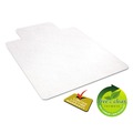  | Deflecto CM21232 45 in. x 53 in. Flat Packed Wide Lipped EconoMat All Day Use Chair Mat for Hard Floor - Clear image number 6