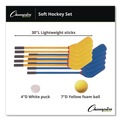 Toys | Champion Sports HS10SET (10) 30 in. Long Sticks / 7 in. Ball / 4 in. Puck Rhino Soft Hockey Set (1-Set) image number 1