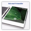  | Avery 79709 3 Slant Rings 0.5 in. Capacity 11 in. x 8.5 in. Heavy-Duty Non Stick View Binder with DuraHinge - White (4/Pack) image number 5