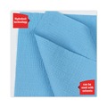  | WypAll 35411 X60 9.8 in. x 13.4 in. Cloths - Small, Blue (130/Roll, 12 Rolls/Carton) image number 5
