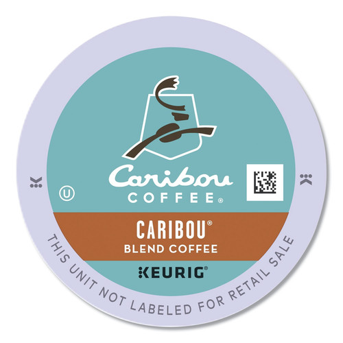 Office Jansan | Caribou Coffee 5000330135 Coffee K-Cups - Caribou Blend (24/Box) image number 0