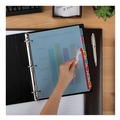 Office Jansan | Avery 12433 11 in. x 8.5 in. 8-Tab Assorted Tabs Print and Apply Index Maker Clear Label Plastic Dividers with Printable Label Strip (5 Sets/Pack) image number 1