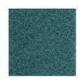 Sponges & Scrubbers | Boardwalk 86LGI 6 in. x 9 in. Heavy-Duty Scour Pad - Green (15/Carton) image number 4