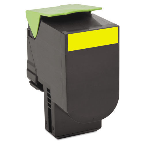 Lexmark Return Program 1,000 Page-Yield Toner - Yellow