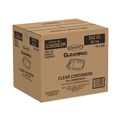 Labor Day Sale! Save $30 off $199! | Dart C30DE2R ClearPac 22.6oz. / 10.2 oz. Plastic Containers and Lids - Clear (63-Piece/Sleeve 4-Sleeve/Carton) image number 1