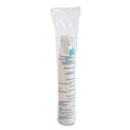 Cups and Lids | SOLO SC378-3008 8 oz Paper Specimen Cups - Blue/White (50/Sleeve, 20 Sleeves/Carton) image number 0