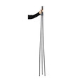 Bulk Savings Pricing 1 | Quartet 29E 62.38 in. Maximum Height Steel Full Size Instant Easel - Black image number 4