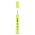  | Universal UNV08861 Desk Highlighter Chisel Tip Fluorescent Yellow (1 Dozen) image number 2