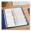 Office Jansan | Avery 11845 1 - 15 Tab 11 in. x 8.5 in. Customizable TOC Ready Index Divider Set - Multicolor (1 Set) image number 5