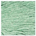 Mothers Day Sale! Save an Extra 10% off your order | Boardwalk BWK503GNEA 5 in. Super Loop Cotton/Synthetic Fiber Wet Mop Head - Large, Green image number 4