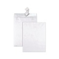 Office Jansan | Survivor QUAR1790 12 in. x 16 in. #15 1/2 Square Flap Redi-Strip Adhesive Closure Lightweight Tyvek Catalog Mailers - White (100/Box) image number 1