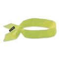 Cooling Gear | Ergodyne 12301 Chill-Its 6700 Cooling Bandana Polymer Tie Headband, One Size Fits Most, Lime image number 0