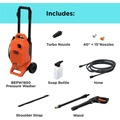 Pressure Washers | Black & Decker BEPW1850 1850 max PSI 1.2 GPM Corded Cold Water Pressure Washer image number 1