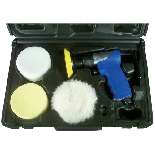 Air Sanders | Astro Pneumatic 3055 3 in. Mini Air Polishing Kit image number 0