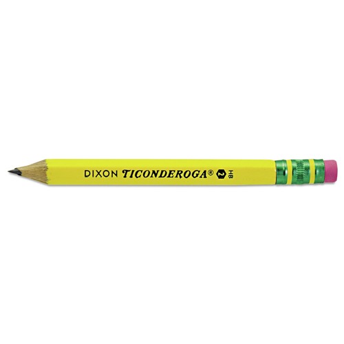 Office Jansan | Ticonderoga X13472 HB (No. 2) Golf Pencils - Black Lead/Yellow Barrel (72/Box) image number 0