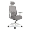 Office Chairs | HON HPTCC1T1UM.WHT Altern Mesh Back Task Chair, 17.95 to 21.1 Seat Height, Gray Seat, Gray/White Back, White Base image number 0