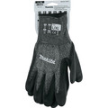 Work Gloves | Makita T-04145 Cut Level 7 Advanced FitKnit Nitrile Coated Dipped Gloves image number 3