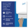 Labor Day Sale! Save $30 off $199! | Scott 34348 12.66 in. x 9.18 in. x 16.44 in. Pro Electronic Hard Roll Towel Dispenser - Smoke (1/Carton) image number 10