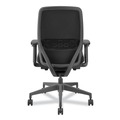 Office Chairs | HON HONNR12SAMC10BT Nucleus Series 16.63 to 21.13 Seat Height Supports Up to 300 lb Recharge Task Chair - Black Seat/Back, Black Base image number 4