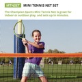 Toys | Champion Sports MTNSET 2.8 ft. x 10 ft. Mini Tennis Net Set (1-Set) image number 1