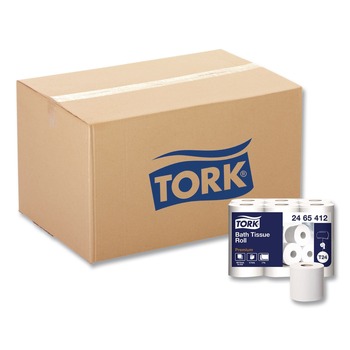 Tork Premium 2-Ply Septic Safe Poly-Pack Bath Tissue - White (48/Carton)