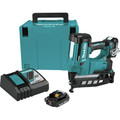 Finish Nailers | Makita XNB02RJ 18V LXT Lithium-Ion 2.0 Ah 16-Gauge 2-1/2 in. Straight Finish Nailer Kit image number 0