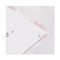 Office & Office Supplies | Brownline CB950G.05 12-Month (Jan-Dec): 2026 11 in. x 8.5 in. Columnar Format Pink Daisy Artwork Essential Collection Weekly Appointment Book - Multicolor Cover image number 2