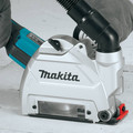 Grinder Attachments | Makita 191G05-4 X-LOCK 5 in. Tool-less Dust Extraction Cutting/Tuck Point Guard image number 2