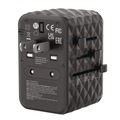 Office Electronics & Batteries | Verbatim 32120 UTA-05 Gan III 2-USB-A/2-USB-C/Quick Charge 4plus Universal Travel Adapter image number 4
