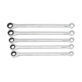 PRODUCTS | GearWrench 85987 5-Piece 12-Point Metric XL GearBox Double Box Ratcheting Wrench Set