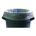 Trash Bags | AccuFit H7450TC RC1 37 in. x 50 in. 44 gal. 0.9 mil Linear Low Density Can Liners with AccuFit Sizing - Clear (50/Box) image number 4