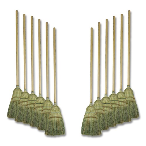 Brooms | Boardwalk BWK932CCT 56 in. Corn Fiber Bristles Warehouse Broom - Natural (12/Carton) image number 0