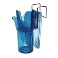 Office Jansan | San Jamar SI7000 Saf-T-Scoop and Guardian System for Ice Machines - Transparent Blue (50/Carton) image number 4