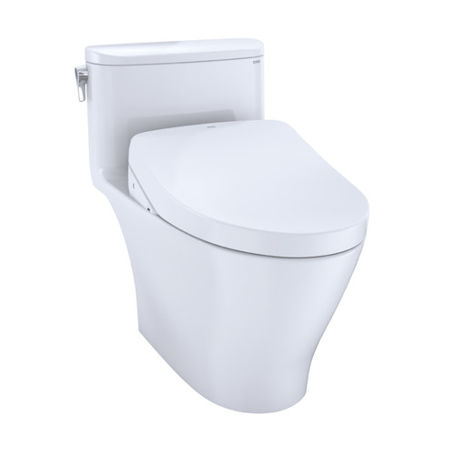 Bidets | TOTO MW6423056CUFG#01 WASHLETplus Nexus 1G 1-Piece Elongated 1.0 GPF Toilet with S550e Bidet Seat (Cotton White) image number 0