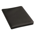  | Universal UNV32660 Leather-Look Inside Flap Pocket Pad Folio with Card Holder - Black image number 0