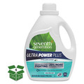 Laundry Detergent | Seventh Generation SEV 22927CT Natural Liquid Laundry Detergent, Ultra Power Plus, Fresh, 54 Loads, 95 Oz, 4/ct image number 0