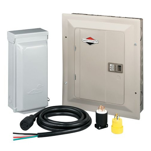 Briggs Stratton 71014 30 Amp Manual Transfer Switch For 7 Kw Powernow Generators Cpo Outlets