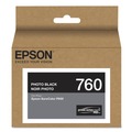  | Epson T760120 UltraChrome HD T760120 (760) Ink - Photo Black image number 0