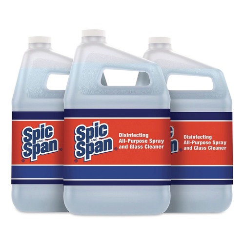 Cleaning & Janitorial Supplies | Spic and Span 58773 1 Gallon Bottle Fresh Scent Disinfecting All-Purpose Spray and Glass Cleaner (3/Carton) image number 0