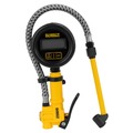 Air Tool Adaptors | Dewalt DXCM024-0438 2.5 in. Digital Inflator With 15 in. Steel Braided Hose image number 2