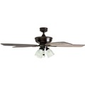 Ceiling Fans | Prominence Home 51017-45 52 in. Marston Traditional Indoor LED Ceiling Fan with Light - Bronze image number 2
