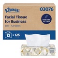 Cleaning & Janitorial Supplies | Kleenex 03076 2-Ply Facial Tissue for Business - White (12 Boxes/Carton) image number 0