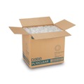 Food Service | Dixie PL10CLEAR Plastic Portion Cup Lid Fits 1 oz. Portion Cups - Clear (4800/Carton) image number 4