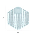 Odor Control | Fresh Products 3WDS-F-010I060M-08 Wave 3D Urinal Deodorizer Screen - Ocean Mist Scent, Blue (10 Screens/Box) image number 4