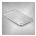 Food Service | Handi-Foil 2050-45-50FC 12.88 in. x 20.81 in. x 0.62 in. Steam Table Pan Lids with Full Curl Edge (50/Carton) image number 2