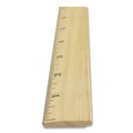 Office & Office Supplies | Westcott 05011 12 in. Long Standard Wood Ruler with Single Metal Edge image number 2