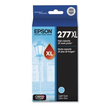 Epson T277xl520-S (277xl) Claria 740 Page-Yield High-Yield Ink - Light Cyan