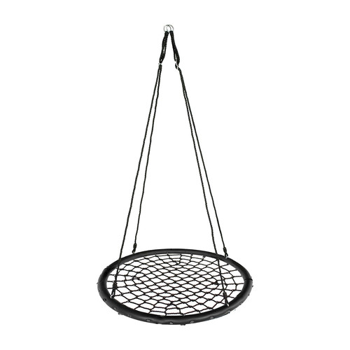 Outdoor Living | Bliss Hammock BH-998 250 lbs. Capacity 40 in. Rope Tree Glider - Black image number 0