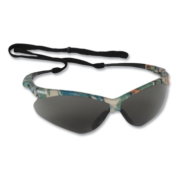 Ansell 22609CT V30 NEMESIS Safety Eyewear - Plastic Camo Frame/Smoke Polycarbonate Lens (12/Box)